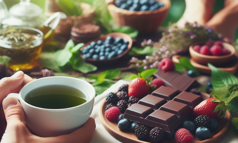 Discover how chocolate and tea aid weight loss with antioxidants. Get tips for balanced consumption. Consult a healthcare professional.