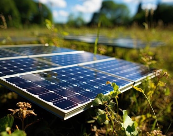 Foldable solar panel installations